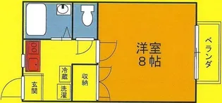 サンライズオオノ【2階】の間取り
