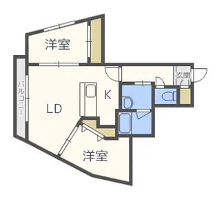 Residence5c【2階】の間取り