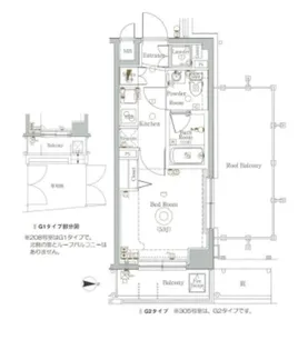 AXAS東武練馬【2階】の間取り