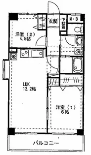 サンロイヤル町田【3階】の間取り