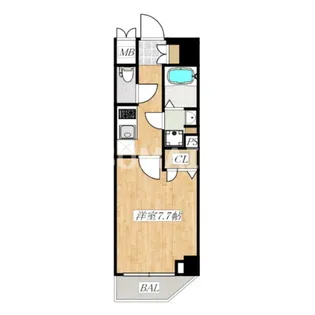 CREST TAPP東十条【4階】の間取り
