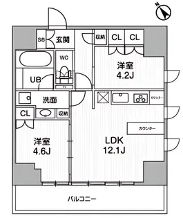 nido SUGAMO【3階】の間取り