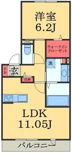 WARABI【2階】の間取り