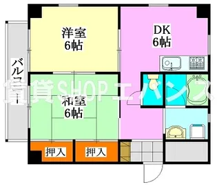 トータロー習志野ビル【3階】の間取り