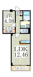 プレステージヤツ【2階】の間取り