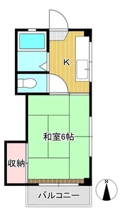 栄ビル【3階】の間取り