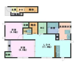 ネスト【2階】の間取り