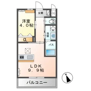 グルース【1階】の間取り
