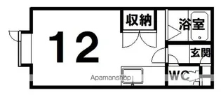 VESPA芦野PARTーI【1階】の間取り
