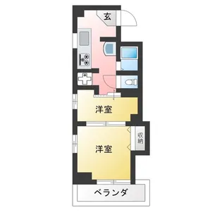 パークホームトリゴエ【3階】の間取り