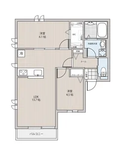 Kailua【1階】の間取り