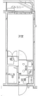 ダイホープラザ千駄木【12階】の間取り