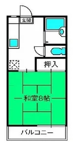 クリード指扇【2階】の間取り