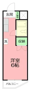 サンハイツ妻田【3階】の間取り