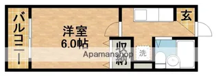 睦町ハイツ【1階】の間取り