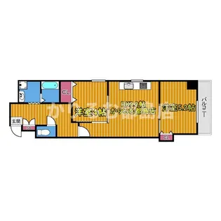 タウンコート【2階】の間取り