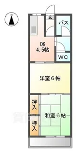 グリーンメゾン【2階】の間取り