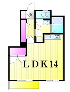 クレートメゾン土屋【3階】の間取り