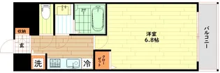 レジデンス福島II【5階】の間取り