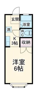 マイライフ根本【1階】の間取り