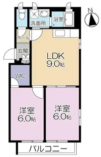 ベレオ高円寺【1階】の間取り