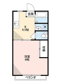 アプローズ1【2階】の間取り