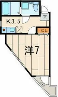 テルミニュス【1階】の間取り