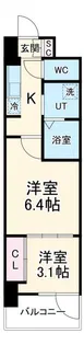 メイクス大阪鶴見【7階】の間取り