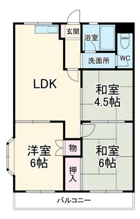 メゾン萩原【2階】の間取り
