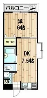 アーバンホームズ A【3階】の間取り