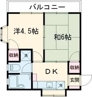 カーサ和弘【2階】の間取り