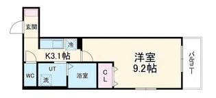 スブルース・ヴィラ【2階】の間取り