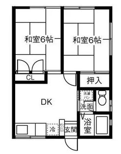 吉田ハイツ【1階】の間取り