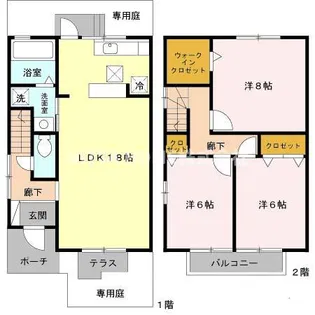 グランシャリオIIA棟の間取り