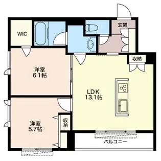 BON BON【2階】の間取り