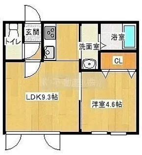 ROKUMEIKAN V(ロクメイカン5)【2階】の間取り