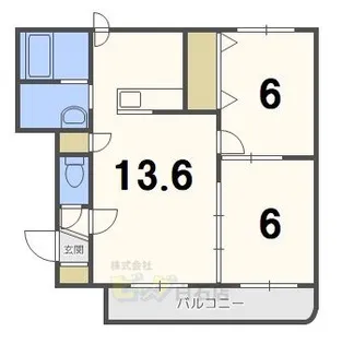 グランメール2・4【3階】の間取り