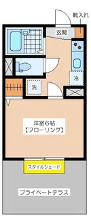PLAZACOAT UMEGAOKA【1階】の間取り