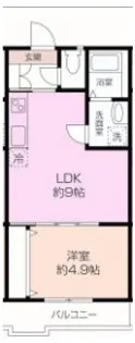 Confiture【3階】の間取り