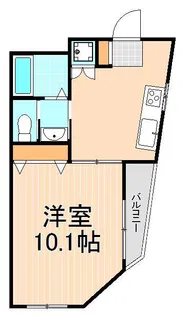 ディオン石原【3階】の間取り