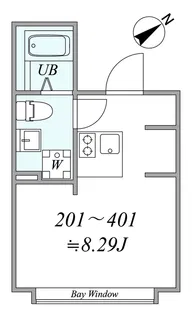 trias382【2階】の間取り