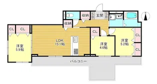 Weaving House II【1階】の間取り