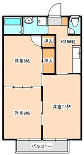 メゾン青葉【2階】の間取り