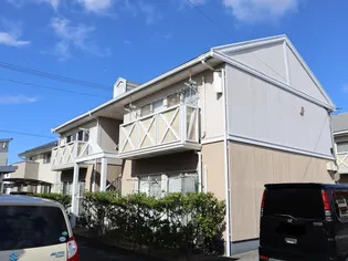 岡山県岡山市南区福田【アパート】の外観