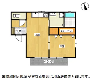 バラティエ【2階】の間取り