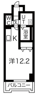 1Kの間取り画像