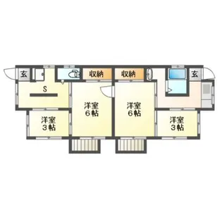 埼玉県久喜市栗橋東4【一戸建】の間取り