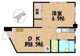 コアハイツ【5階】の間取り