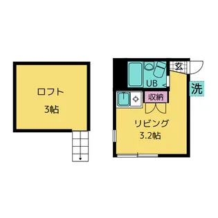 アーバネックス【1階】の間取り