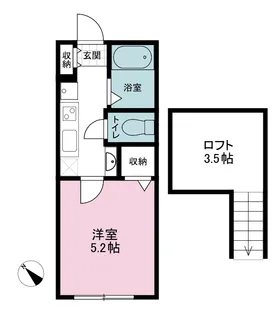クレストコート上永谷【2階】の間取り